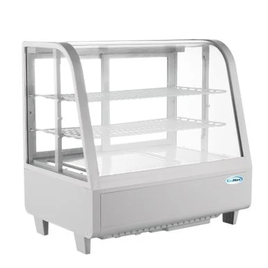 KoolMore Commercial 27" Countertop Refrigerated Display Case - 3.6 Cu. Ft. - White 4 KoolMore Commercial 27" Countertop Refrigerated Display Case - 3.6 Cu. Ft. - White - Image 2