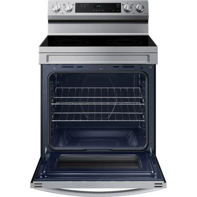Samsung - 6.3 Cu. Ft. Freestanding Electric Range With WiFi And Steam Clean - Stainless Steel 5 Samsung - 6.3 Cu. Ft. Freestanding Electric Range With WiFi And Steam Clean - Stainless Steel - Image 3