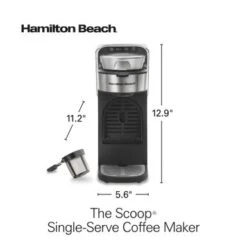 Hamilton Beach The Scoop Single-Serve Stainless Steel Coffee Maker With Removable Reservoir - Stainless Steel 19 Hamilton Beach The Scoop Single-Serve Stainless Steel Coffee Maker With Removable Reservoir - Stainless Steel -KitchenAid Shop e08f8b10 0c5d 452b ae0b bf80ae717b06