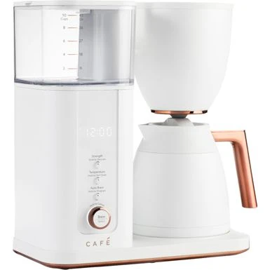 Café - Smart Drip 10-Cup Coffee Maker With Wi-Fi - Matte White 4 Café - Smart Drip 10-Cup Coffee Maker With Wi-Fi - Matte White - Image 2