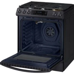 Samsung 6.0-Cu. Ft. Front Control Slide-In Gas Range With AirFry, Brushed Black 10 Samsung 6.0-Cu. Ft. Front Control Slide-In Gas Range With AirFry, Brushed Black -KitchenAid Shop e0f51919 9907 4abf a33a 43edf7c9aa9b