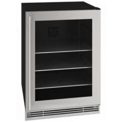 U-line 24" Stainless Frame Beverage Center
