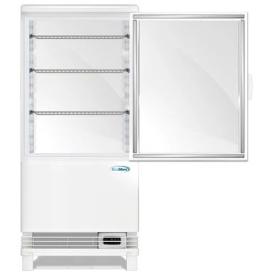 KoolMore Countertop Commercial Refrigerator Display Case - 3 Cu. Ft -White 5 KoolMore Countertop Commercial Refrigerator Display Case - 3 Cu. Ft -White - Image 3