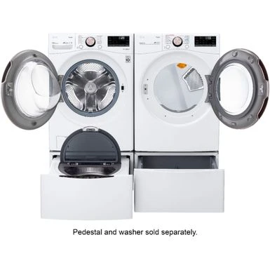 LG - 7.4 Cu. Ft. Stackable Smart Electric Dryer With Steam And Built-In Intelligence - White 15 LG - 7.4 Cu. Ft. Stackable Smart Electric Dryer With Steam And Built-In Intelligence - White - Image 13