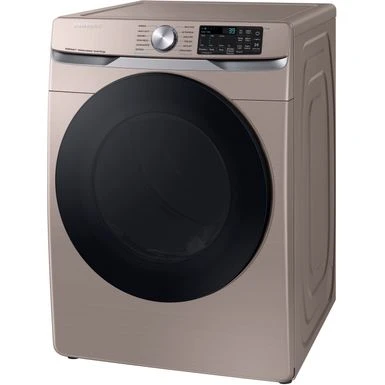Samsung - 7.5 Cu. Ft. Stackable Smart Electric Dryer With Steam Sanitize+ - Champagne 8 Samsung - 7.5 Cu. Ft. Stackable Smart Electric Dryer With Steam Sanitize+ - Champagne - Image 6