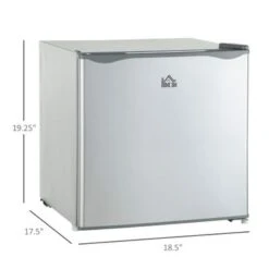 HOMCOM Mini Freezer Countertop, 1.1 Cu.Ft Compact Upright Freezer With Removable Shelves, Reversible Door For Home, Dorm - 18.5" W X 17.5" D X 19.25" H - Grey 24 HOMCOM Mini Freezer Countertop, 1.1 Cu.Ft Compact Upright Freezer With Removable Shelves, Reversible Door For Home, Dorm - 18.5" W X 17.5" D X 19.25" H - Grey -KitchenAid Shop e51c7455 9012 4ba8 a8ee a9aeb4e994f0