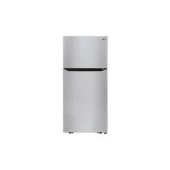 LG 20 Cu.ft. Top-Mount, 30" Wide, Ice Maker, Stainless Steel - Silver