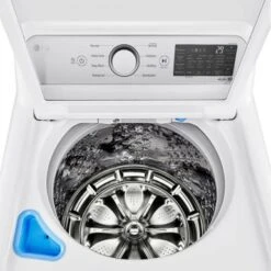 LG - 5.5 Cu. Ft. High Efficiency Smart Top Load Washer With TurboWash3D - White 32 LG - 5.5 Cu. Ft. High Efficiency Smart Top Load Washer With TurboWash3D - White -KitchenAid Shop e5c71207 849b 5df7 858e 9baf2fa8027e