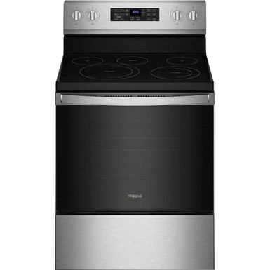 Whirlpool - 5.3 Cu. Ft. Freestanding Electric Convection Range With Air Fry - Stainless Steel 3 Whirlpool - 5.3 Cu. Ft. Freestanding Electric Convection Range With Air Fry - Stainless Steel
