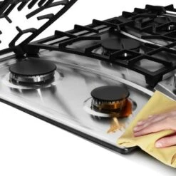 30 In. Gas Cooktop,Stainless Steel Gas Cooktop,NG/LPG Convertible Gas Burners - Silver -KitchenAid Shop e71ee415 c6c3 46ab bc9d f84e62fcb300