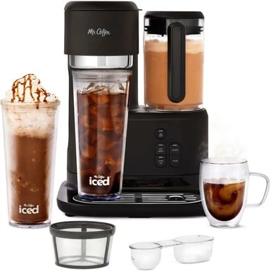 Mr. Coffee® Mr. Coffee Frappe Single-Serve Iced And Hot Coffee Maker/Blender - Black 3 Mr. Coffee® Mr. Coffee Frappe Single-Serve Iced And Hot Coffee Maker/Blender - Black