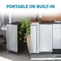 NewAir Premium Built-in Outdoor Refrigerator 90 Can Storage Beverage Cooler Center Fridge For Patio - Stainless Steel - Stainless Steel 20 NewAir Premium Built-in Outdoor Refrigerator 90 Can Storage Beverage Cooler Center Fridge For Patio - Stainless Steel - Stainless Steel -KitchenAid Shop e78c5e9a 7edd 4972 8419 defc7f3ee550