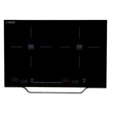 Equator Portable Dual Burner Induction Cooktop With Handle - Black 3 Equator Portable Dual Burner Induction Cooktop With Handle - Black