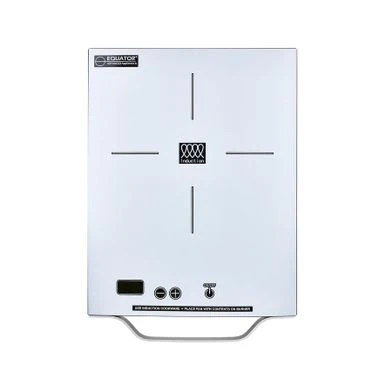 Equator 11inch Portable, Single-Burner Induction Cooktop - With Handle - Silver 3 Equator 11inch Portable, Single-Burner Induction Cooktop - With Handle - Silver