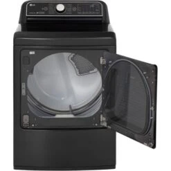 LG - 7.3 Cu. Ft. Smart Electric Dryer With Steam And Sensor Dry - Black Steel 23 LG - 7.3 Cu. Ft. Smart Electric Dryer With Steam And Sensor Dry - Black Steel -KitchenAid Shop e9db11dc 10e8 5cc4 ab0a c470b570e141