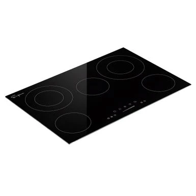30-in 5 Elements Radiant Electric Cooktop With Keep Warm Element - 30" - Black 8 30-in 5 Elements Radiant Electric Cooktop With Keep Warm Element - 30" - Black - Image 6