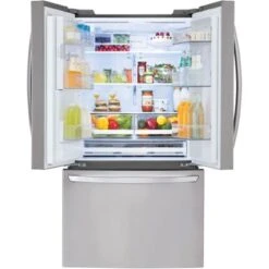 LG - 27.7 Cu. Ft. French Door Smart Refrigerator With External Ice And Water - Stainless Steel 26 LG - 27.7 Cu. Ft. French Door Smart Refrigerator With External Ice And Water - Stainless Steel -KitchenAid Shop ebc2d8ac 3c53 56c0 8743 1426ad4e5565