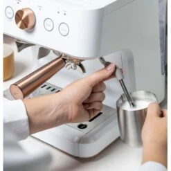 Café - Bellissimo Semi-Automatic Espresso Machine With 15 Bars Of Pressure, Milk Frother, And Built-In Wi-Fi - Matte White -KitchenAid Shop ec21794b 3ff6 5e2e 8bf0 7e5181a39df6