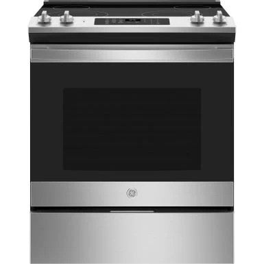 GE - 5.3 Cu. Ft. Slide-In Electric Range - Stainless Steel 3 GE - 5.3 Cu. Ft. Slide-In Electric Range - Stainless Steel