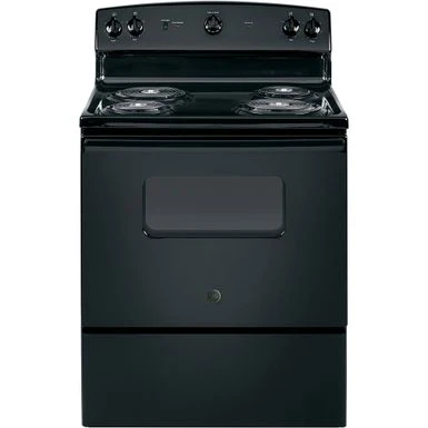 GE - 5.0 Cu. Ft. Freestanding Electric Range - Black 3 GE - 5.0 Cu. Ft. Freestanding Electric Range - Black