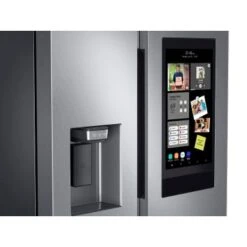 Samsung - 26.7 Cu. Ft. Side-by-Side Smart Refrigerator With 21.5" Touch-Screen Family Hub - Stainless Steel 20 Samsung - 26.7 Cu. Ft. Side-by-Side Smart Refrigerator With 21.5" Touch-Screen Family Hub - Stainless Steel -KitchenAid Shop ee31824a 3c33 567a 81ba 394c8f9724a6