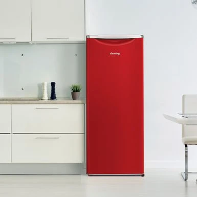 Danby DAR110A3LDB 11.0 Cu. Ft. Apartment Size Fridge In Metallic Red 6 Danby DAR110A3LDB 11.0 Cu. Ft. Apartment Size Fridge In Metallic Red - Image 4