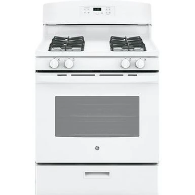 Ge 30" White Freestanding Gas Range 3 Ge 30" White Freestanding Gas Range