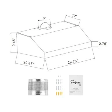 2 Piece Kitchen Package With 30" Induction Cooktop & 30" Ducted Under Cabinet Range Hood - Silver 8 2 Piece Kitchen Package With 30" Induction Cooktop & 30" Ducted Under Cabinet Range Hood - Silver - Image 6