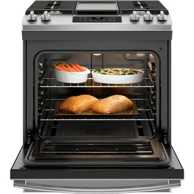 GE - 5.3 Cu. Ft. Slide-In Gas Range - Stainless Steel 9 GE - 5.3 Cu. Ft. Slide-In Gas Range - Stainless Steel - Image 7