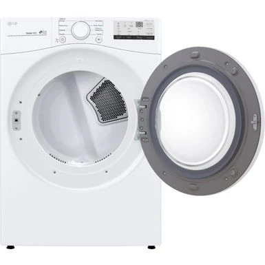 LG - 7.4 Cu. Ft. Stackable Electric Dryer With FlowSense - White 17 LG - 7.4 Cu. Ft. Stackable Electric Dryer With FlowSense - White - Image 15
