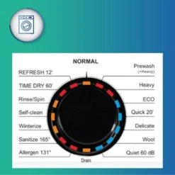 Equator Digital Touch 18 Lbs Compact 110V Washer 1400 RPM 4 Memory & 16 Programs - White 24 Equator Digital Touch 18 Lbs Compact 110V Washer 1400 RPM 4 Memory & 16 Programs - White -KitchenAid Shop efd8616c 49ea 4cb7 8c59 f49aad1e1b05