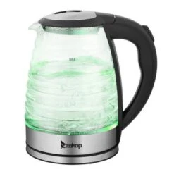 1.8L Stainless Steel Electric Kettle, Borosilicate Glass Kettle - Black+Silver -KitchenAid Shop effdd2e9 28ad 440a 8627 d96098318307