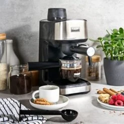 Bella Pro Series - Steam Espresso Machine - Black 14 Bella Pro Series - Steam Espresso Machine - Black -KitchenAid Shop f0f20b8e 02c8 5c20 9551 dfe8708b77aa