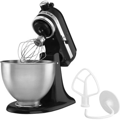 KitchenAid - Classic Series 4.5 Quart Tilt-Head Stand Mixer - K45SSOB - Onyx Black 8 KitchenAid - Classic Series 4.5 Quart Tilt-Head Stand Mixer - K45SSOB - Onyx Black - Image 6