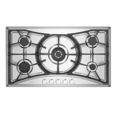 Empava 36" Built-in Gas Cooktop Stainless Steel 5 Italy Sabaf Burners Stove Top - 36inch 5 Empava 36" Built-in Gas Cooktop Stainless Steel 5 Italy Sabaf Burners Stove Top - 36inch - Image 3