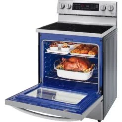 LG - 6.3 Cu. Ft. Smart Freestanding Electric Convection Range With EasyClean And InstaView - Stainless Steel -KitchenAid Shop f258ad77 0fb3 5c1a aa66 49b54f924832