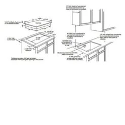GE 36 Inch 5 Burner Black Electric Cooktop -KitchenAid Shop f2591cec 9340 4c5a a4c4 0fdd7cdf6d6b