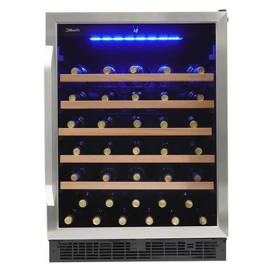 Silhouette 24 Inch Stainless Steel Single Zone Wine Cellar 3 Silhouette 24 Inch Stainless Steel Single Zone Wine Cellar