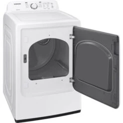 Samsung 7.2-Cu. Ft. Electric Dryer With Sensor Dry And 8 Drying Cycles, White 11 Samsung 7.2-Cu. Ft. Electric Dryer With Sensor Dry And 8 Drying Cycles, White -KitchenAid Shop f3193791 37aa 471f ba96 0e4d631bb899
