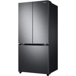 Samsung 18-Cu. Ft. Smart Counter-Depth 3-Door French Door Refrigerator, Brushed Black -KitchenAid Shop f40c0427 8058 47d0 a436 fa5e28386ed6
