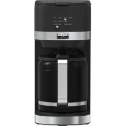 Bella Pro Series - Single Serve & 12-Cup Coffee Maker Combo - Black