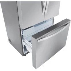 LG - 26.5 Cu. Ft. French Door Counter-Depth Smart Refrigerator With Internal Water And Ice - Stainless Steel -KitchenAid Shop f549428b 2006 5aaf 9ffb 78e62db0d5db