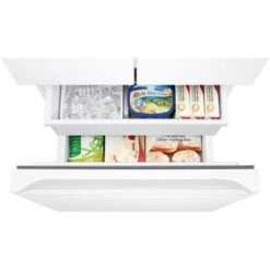 Samsung 18-Cu. Ft. Smart Counter-Depth 3-Door French Door Refrigerator, White -KitchenAid Shop f6334256 7da7 448f a7af 1a41b76e4d49