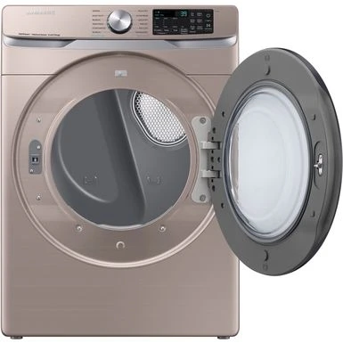 Samsung - 7.5 Cu. Ft. Stackable Smart Electric Dryer With Steam Sanitize+ - Champagne 9 Samsung - 7.5 Cu. Ft. Stackable Smart Electric Dryer With Steam Sanitize+ - Champagne - Image 7