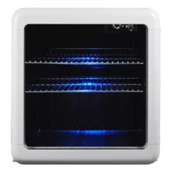 Magic Chef 1.7cu. Ft. White Retro Beverage Cooler