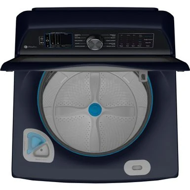 GE Profile - 5.4 Cu. Ft. High Efficiency Smart Top Load Washer With Built-in Alexa Voice Assistant And Smarter Wash Technology - Sapphire Blue 7 GE Profile - 5.4 Cu. Ft. High Efficiency Smart Top Load Washer With Built-in Alexa Voice Assistant And Smarter Wash Technology - Sapphire Blue - Image 5