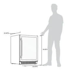 Newair Stone Brewing 180 Can FlipShelf Beer Refrigerator, 24 Built-In Or Freestanding Wine Cooler With Reversible Shelves - Stone Brewing Branded 23 Newair Stone Brewing 180 Can FlipShelf Beer Refrigerator, 24 Built-In Or Freestanding Wine Cooler With Reversible Shelves - Stone Brewing Branded -KitchenAid Shop f7726bac 4bd5 4a31 b621 aed9a0053df6