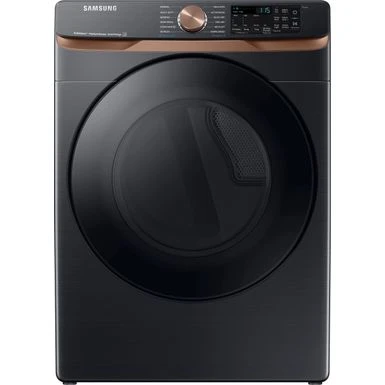 Samsung - 7.5 Cu. Ft. Stackable Smart Electric Dryer With Steam And Sensor Dry - Brushed Black 3 Samsung - 7.5 Cu. Ft. Stackable Smart Electric Dryer With Steam And Sensor Dry - Brushed Black