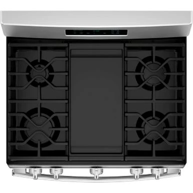 GE - 5.0 Cu. Ft. Freestanding Gas Range - Stainless Steel 4 GE - 5.0 Cu. Ft. Freestanding Gas Range - Stainless Steel - Image 2