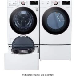 LG - 7.4 Cu. Ft. Stackable Smart Electric Dryer With Steam And Built-In Intelligence - White 30 LG - 7.4 Cu. Ft. Stackable Smart Electric Dryer With Steam And Built-In Intelligence - White -KitchenAid Shop f8986dcf 2402 5b60 a65e 90d705576fe9